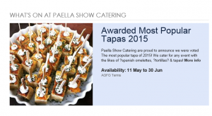 Best tapas catering